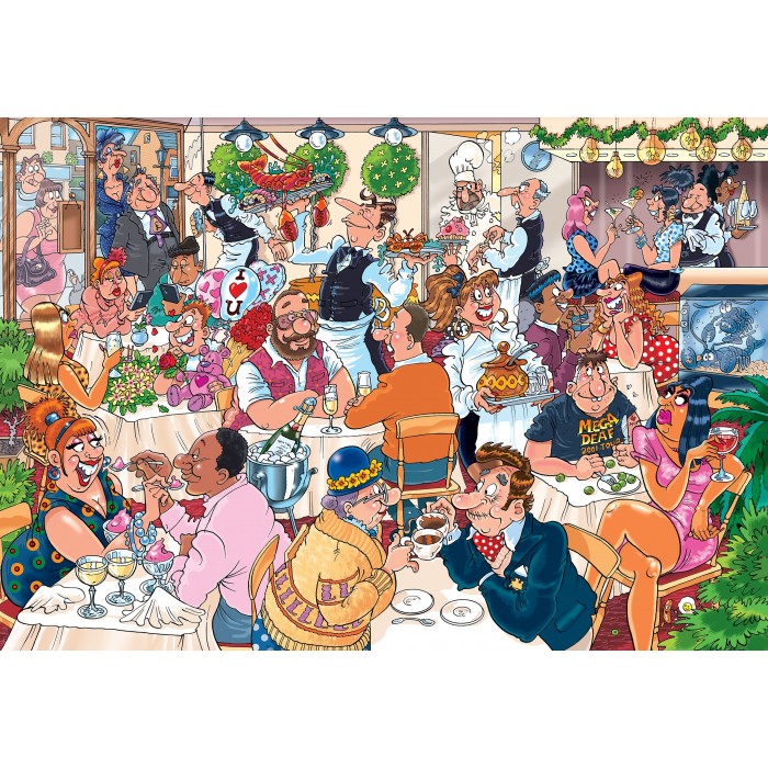 Puzzle  Jumbo-00592 WASGIJ MYSTERY 26 Date Abend