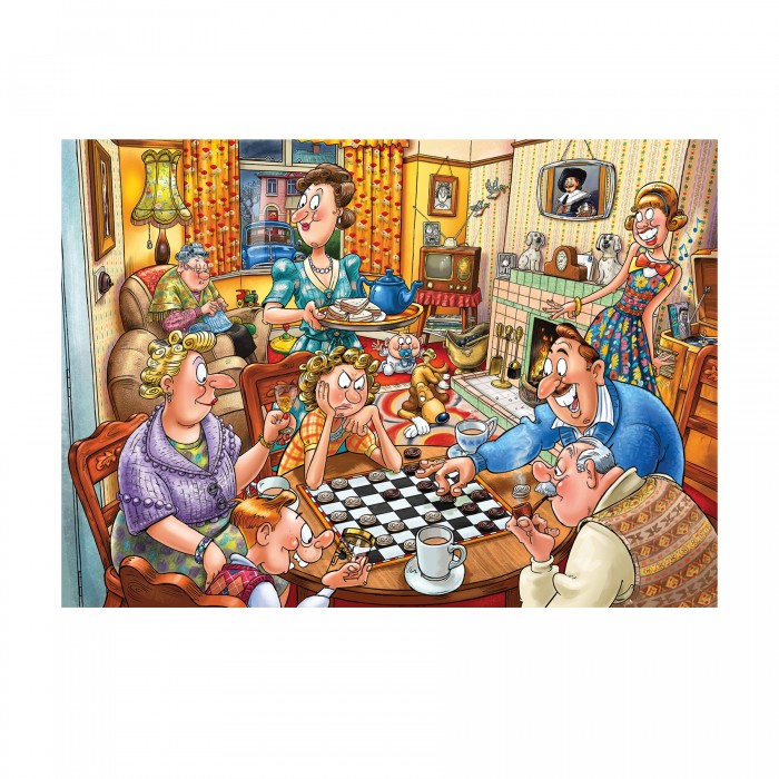 Puzzle Jumbo-00594 Wasgij Destiny - Games Night
