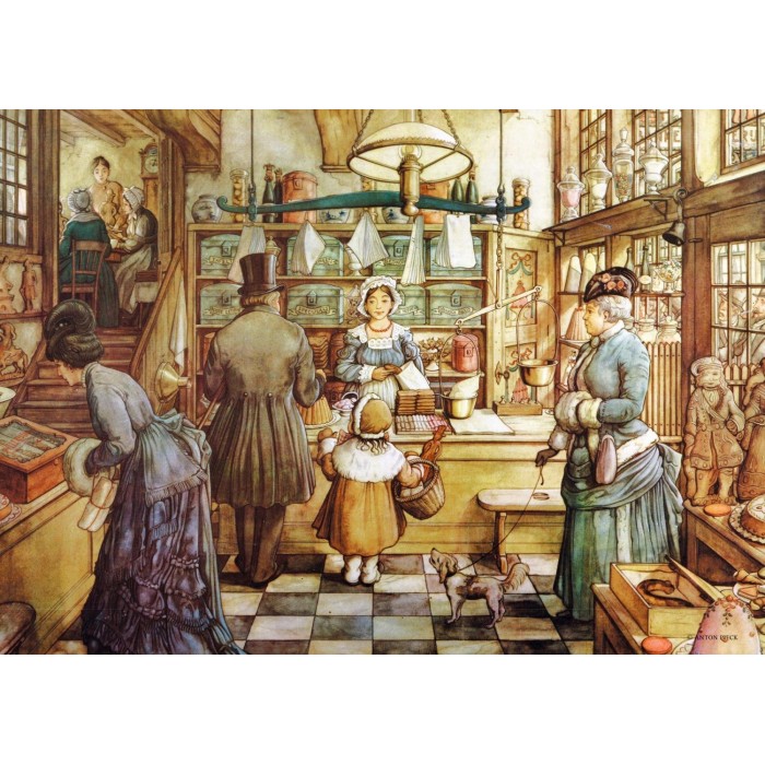 Puzzle  Jumbo-18514 XXL Teile - Die Bakery