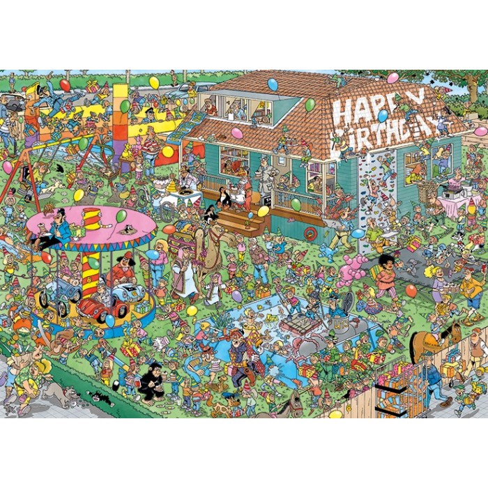 Puzzle Jumbo-20035 Birthday Party
