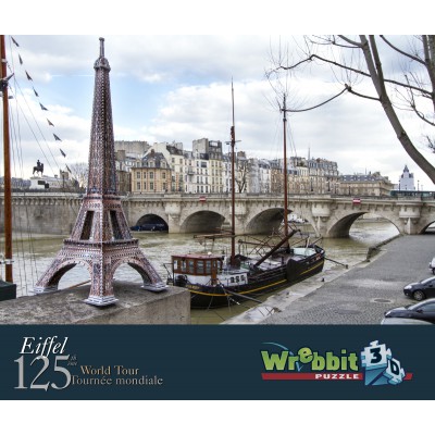 Wrebbit-3D-2009 3D Puzzle - Paris: Eiffelturm