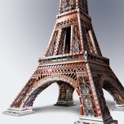 Wrebbit-3D-2009 3D Puzzle - Paris: Eiffelturm