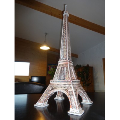 Wrebbit-3D-2009 3D Puzzle - Paris: Eiffelturm