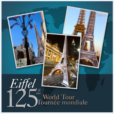 Wrebbit-3D-2009 3D Puzzle - Paris: Eiffelturm