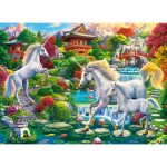 Puzzle  Castorland-030521 Unicorn Garden