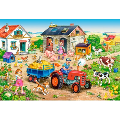 Puzzle Castorland-040193 XXL Teile - Life on the Farm