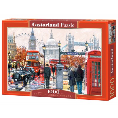Puzzle Castorland-103140 Londoner Collage