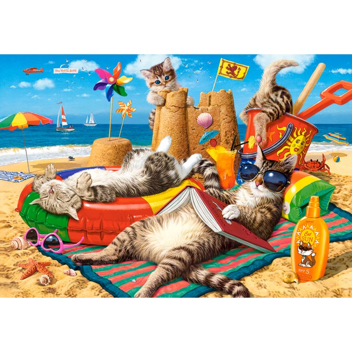 Puzzle Castorland-104772 Sommer-Vibes
