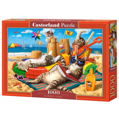 Puzzle Castorland-104772 Sommer-Vibes