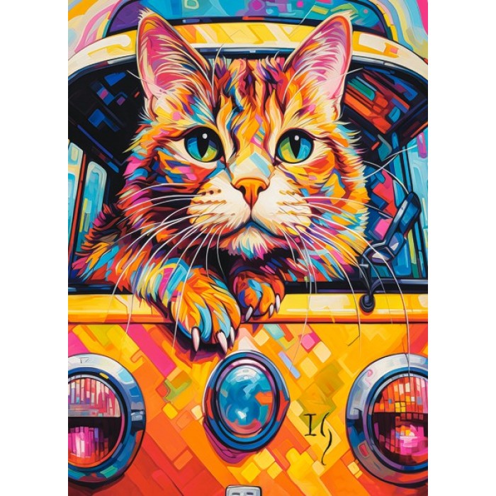 Katze im Bus