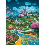 Puzzle  Castorland-111282 Cinderellas Schloss