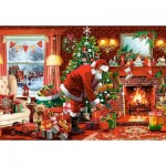 Puzzle  Castorland-152100 Santa's Special Delivery