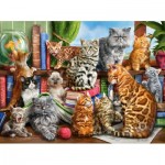 Puzzle  Castorland-200726 House of Cats