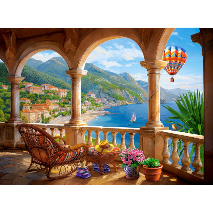 Puzzle Castorland-200979 Montenegro Meditation