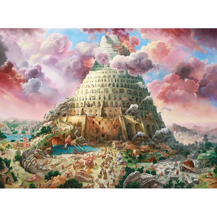 Puzzle Castorland-300563 Turm von Babel
