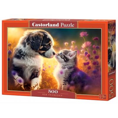 Puzzle Castorland-53834 Neue Freundschaft