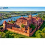 Puzzle  Castorland-54039 Schloss Malbork, Polen