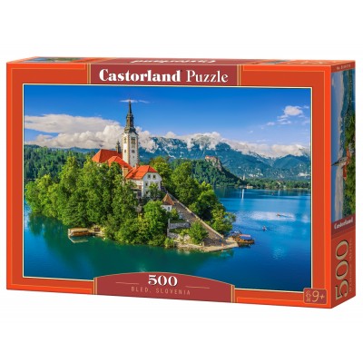 Puzzle Castorland-54114 Bled, Slowenien