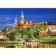 Königsschloss Wawel in der Nacht