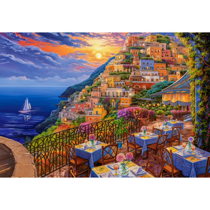 Puzzle   Romantic Positano Evening