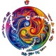 Mandala-Spirale-Inkarnation - Größe M