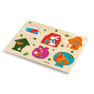 Puzzle Djeco-01064 Hi House