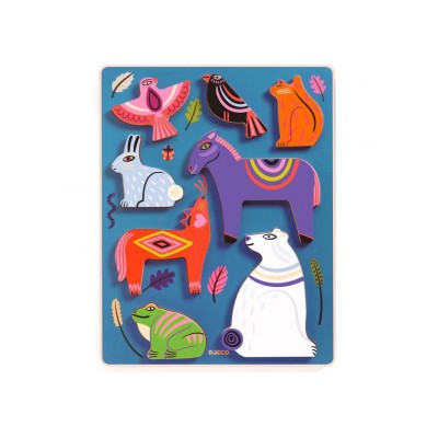 Puzzle Djeco-01065 Nora and Co