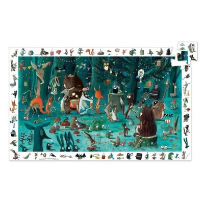 Djeco-07588 Entdecker Puzzle - Das Orchester