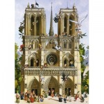 Puzzle  Heye-29905 Jean-Jacques Loup - Vive Notre Dame!