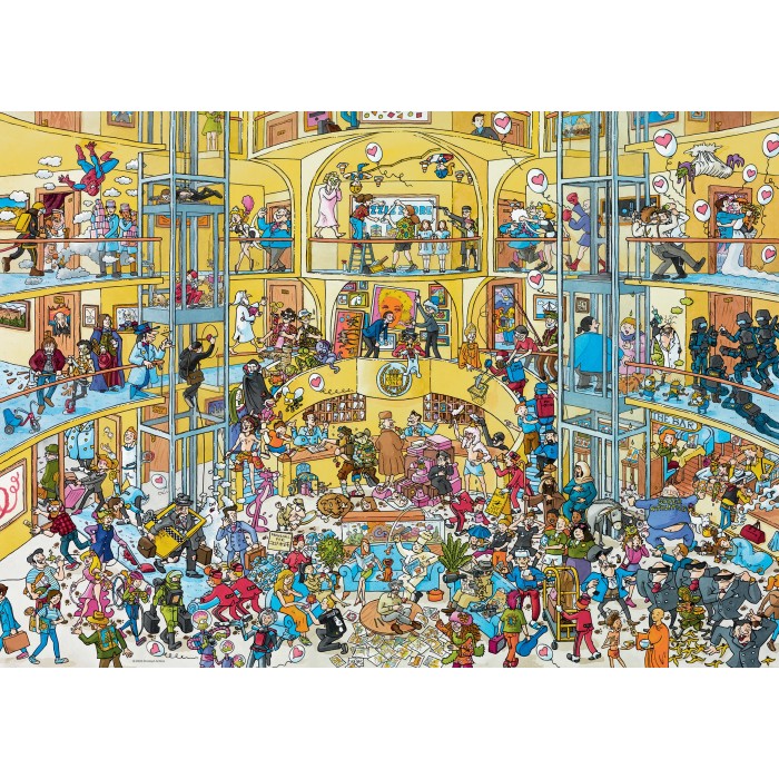 Puzzle Heye-29927 Hotel Life