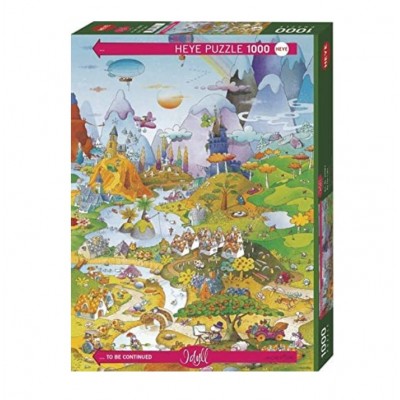Puzzle Heye-29987 Mordillo - Idyll by The Lake