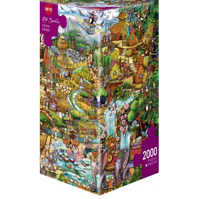 Puzzle Heye-29996 Exotic Safari