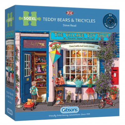 Puzzle Gibsons-G3534 XXL Teile - Teddy Bears & Tricycles