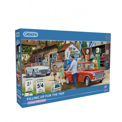 Puzzle Gibsons-G4064 Tanken Für Die Reise