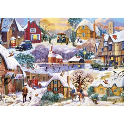 Puzzle Gibsons-G6326 Winter Cottages