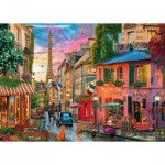 Puzzle  Gibsons-G6329 Sunset Over Paris