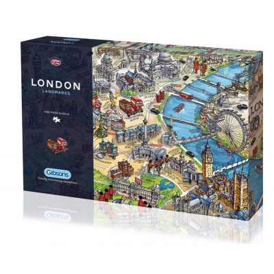 Puzzle Gibsons-G7066 London Landmarks