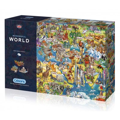 Puzzle Gibsons-G7098 Wonderful World