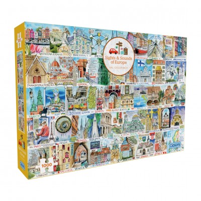 Puzzle Gibsons-G7146 Sehenswürdigkeiten Und Klänge Von Europa