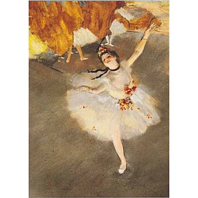 Puzzle Ricordi-14437 Degas: Der Stern oder Tänzerin auf der Bühne