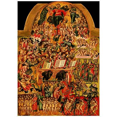 Ricordi-25036 Puzzle 1000 pièces - Byzantinische Kunst, Das jüngste Gericht