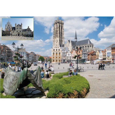 Puzzle PuzzelMan-643 Belgien: Malines