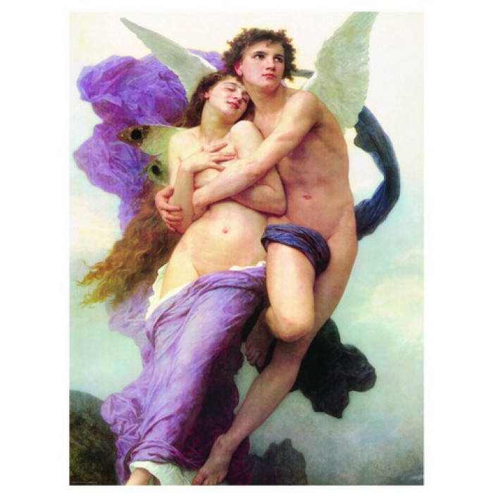 Puzzle Eurographics-6000-0019 Bouguereau - Die Entführung der Psyche