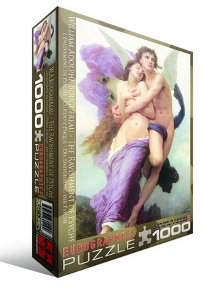 Puzzle Eurographics-6000-0019 Bouguereau - Die Entführung der Psyche