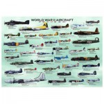 Puzzle  Eurographics-6000-0075 Flugzeuge aus dem 2. Weltkrieg