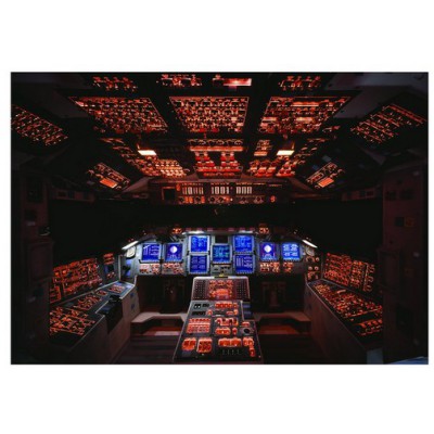 Puzzle Eurographics-6000-0265 Cockpit der Raumfähre Columbia NASA
