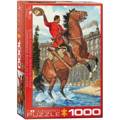 Puzzle Eurographics-6000-0791 Royal Canadian Mounted Police