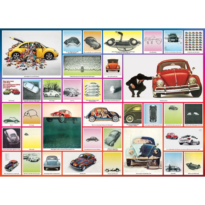 Puzzle Eurographics-6000-0800 VW Beetle - Käfer