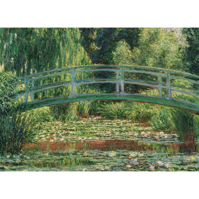 Puzzle  Eurographics-6000-0827 Claude Monet - Japanische Brücke