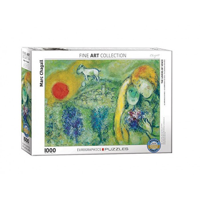 Marc Chagall - Liebende in Vence